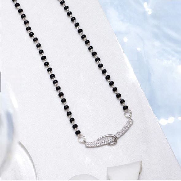 C Sterling Silver Mangalsutra