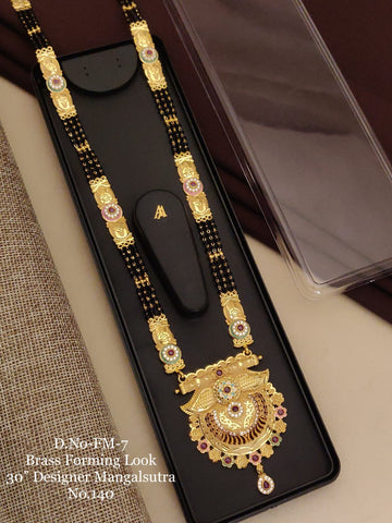 Gold Plated Glimmere Mangalsutra (Design 14)