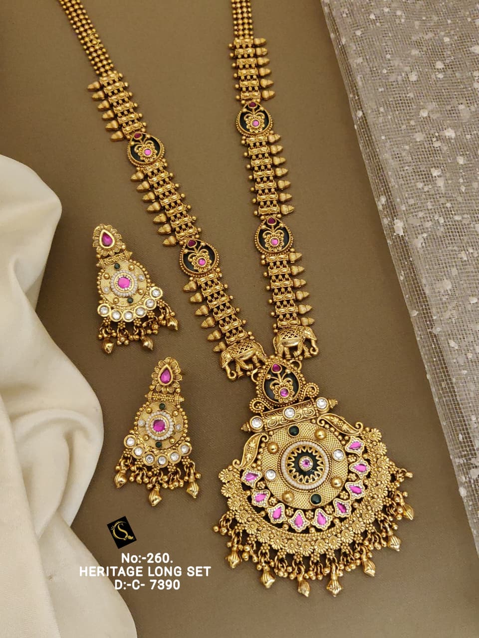 Gold Plated Glimmere Mangalsutra (Design 59)