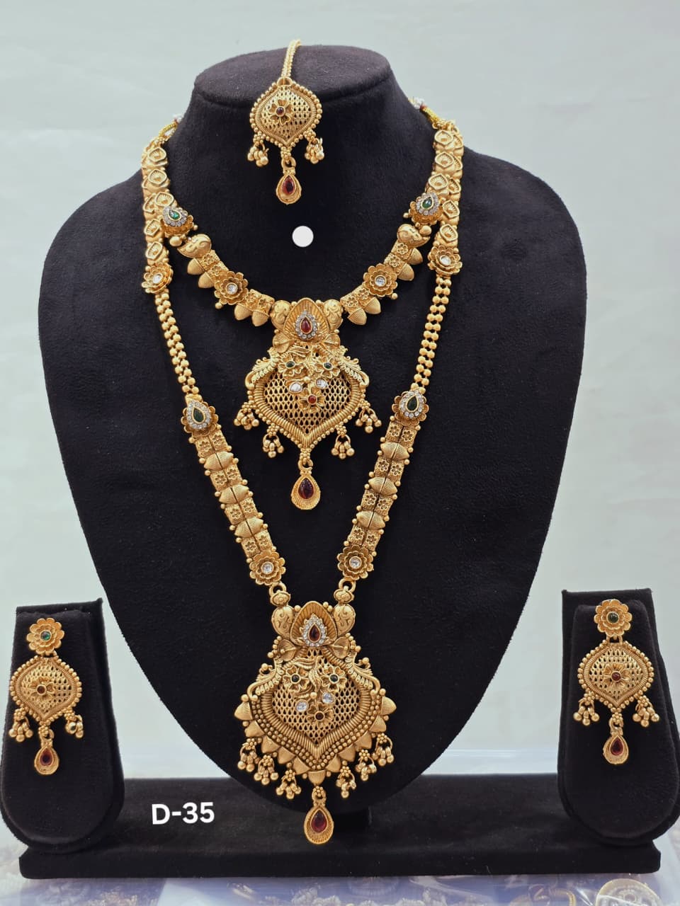 Necklace – Gold Plated Combo Necklace For Glimmere